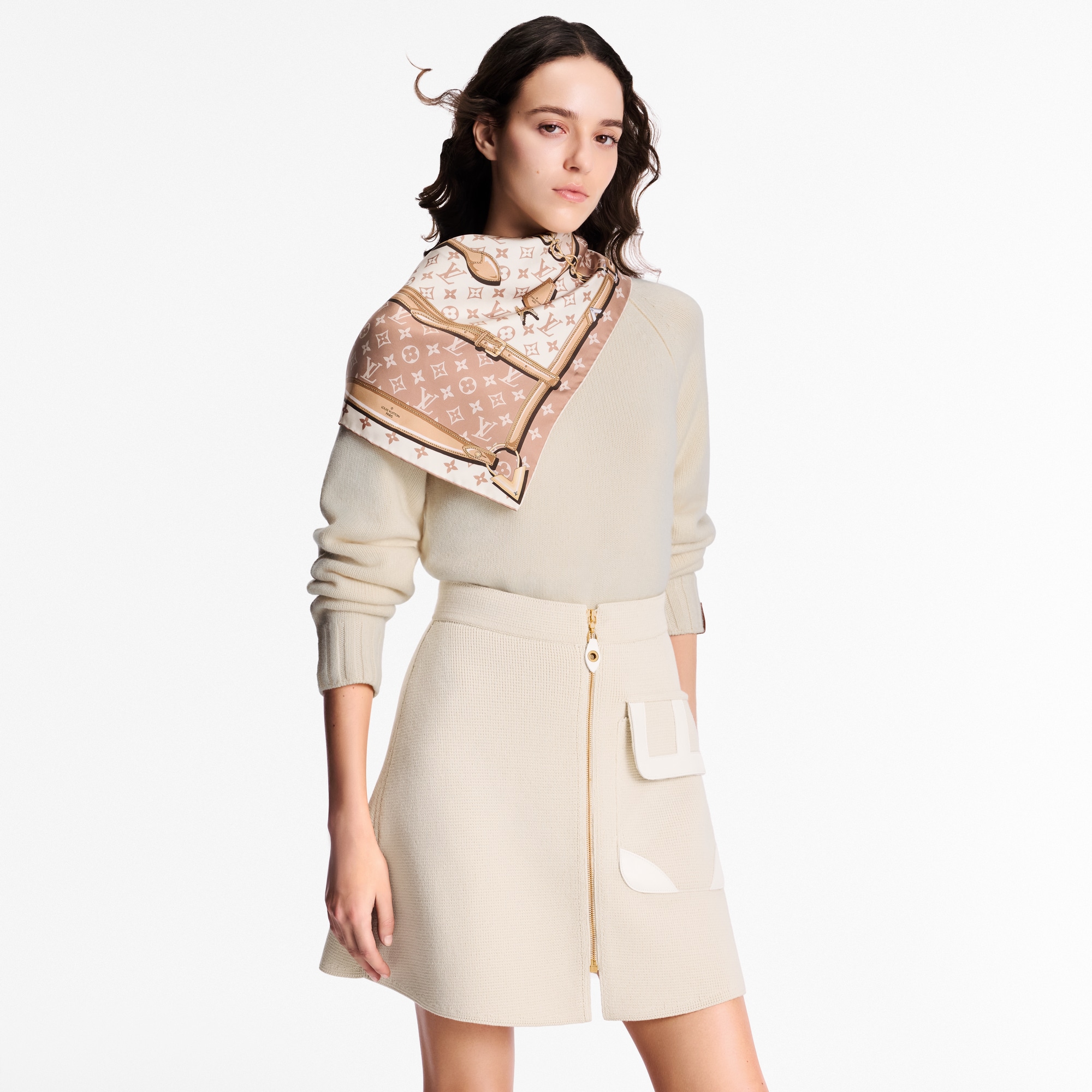 Monogram Confidential Square 90 S00 - Women - Accessories | LOUIS